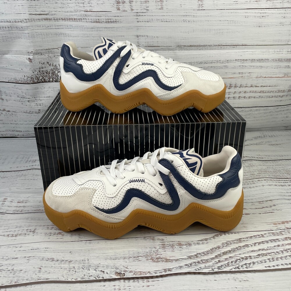 MSCHF V2.wav Mens US 11 Sneakers White Cream Navy